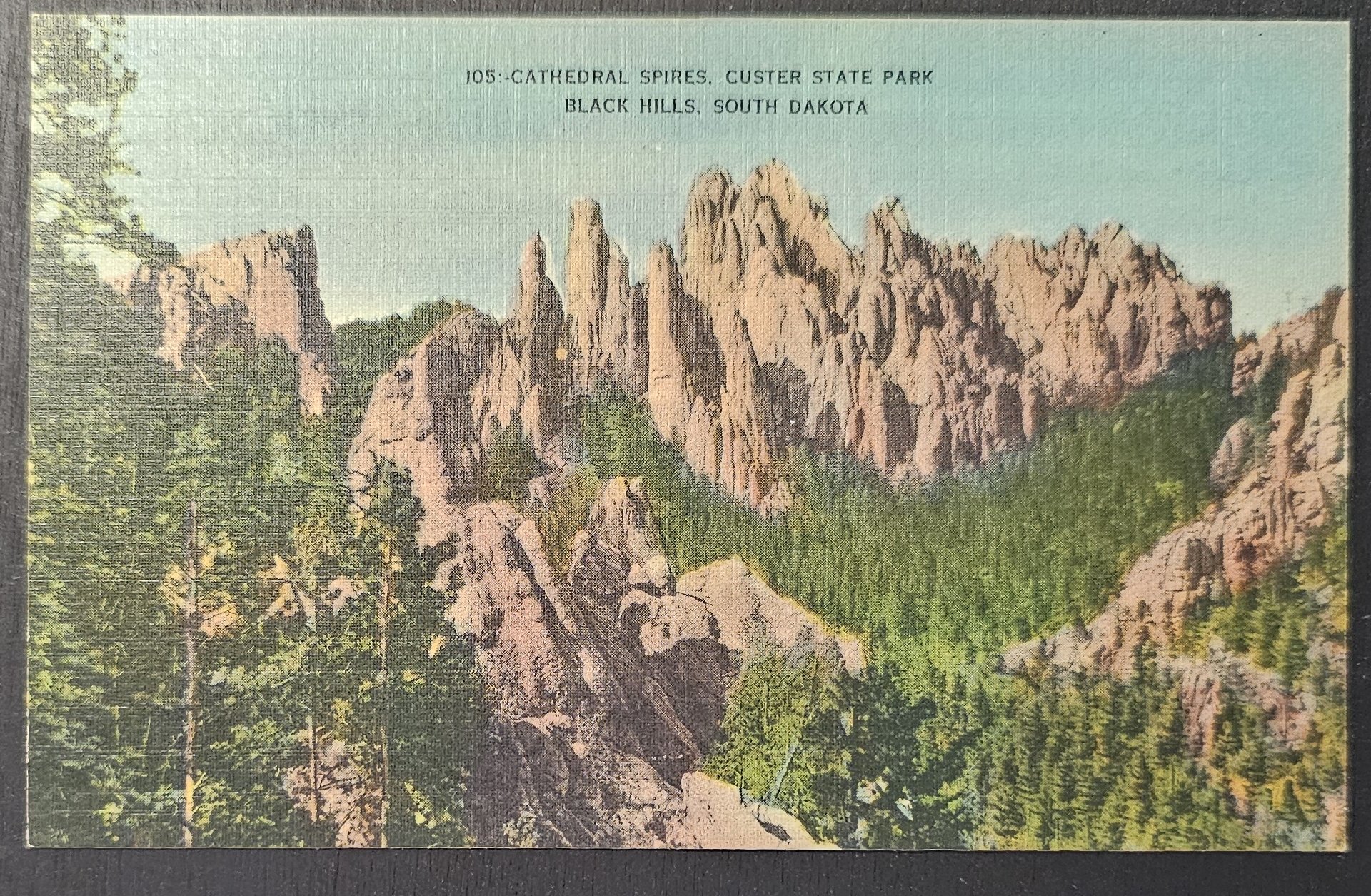(image for) postcard USA - SD - South Dakota #0033